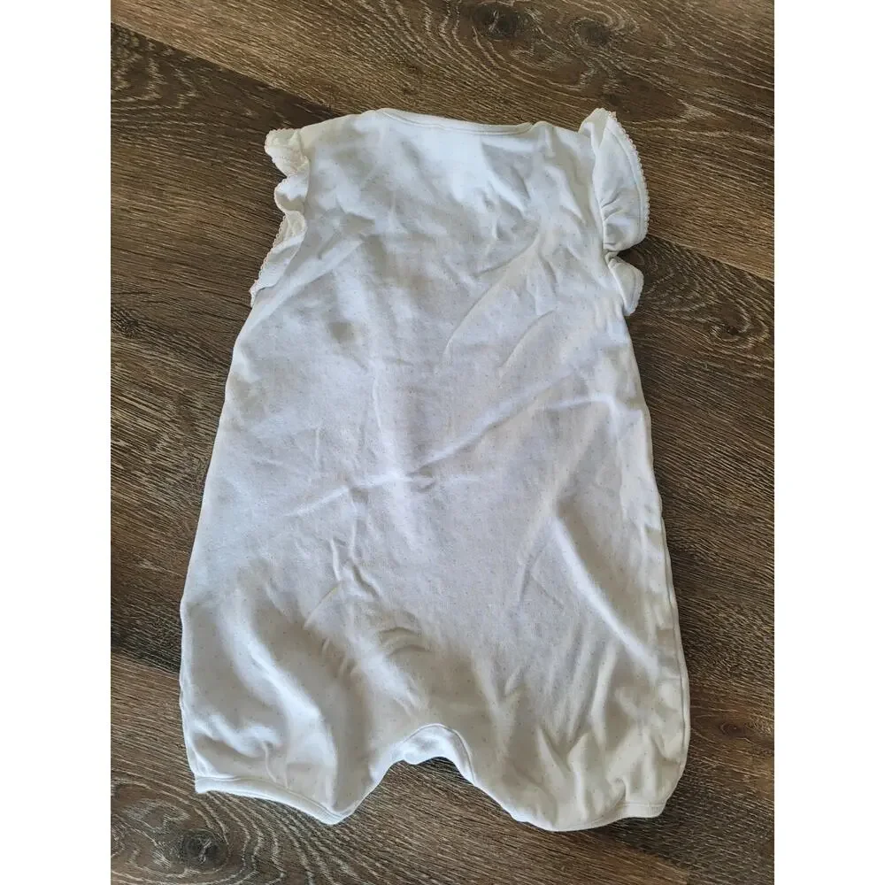 Next Baby Girl Bunny Romper - Size 1.5 -2‎ Years - Flutter Sleeves #8